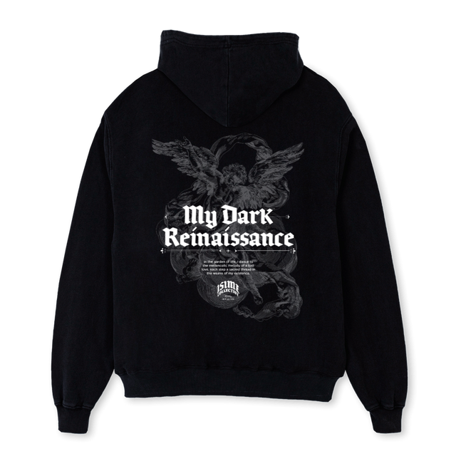 DRKHD Black Oversized Hoodie.