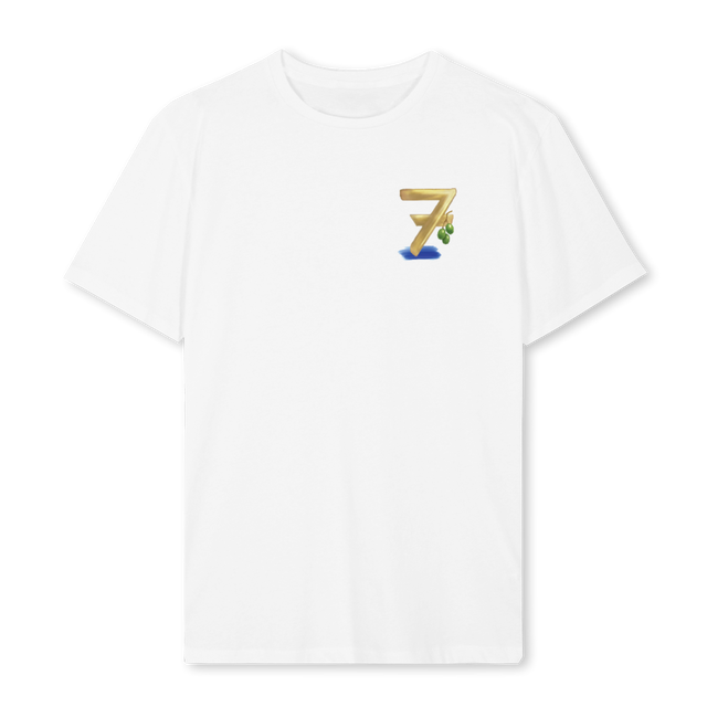 GLOBELOGO White Regular Tee.