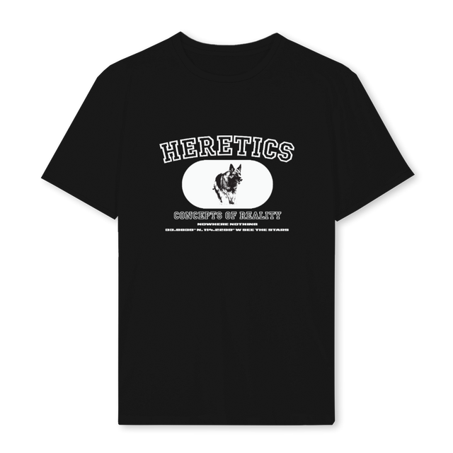 CONCEPTSREALITY Black Regular Tee.