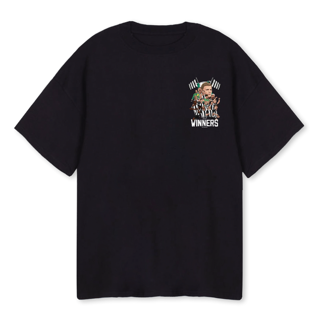 NCLWINNERSOVERSIZED Black Oversized Tee.