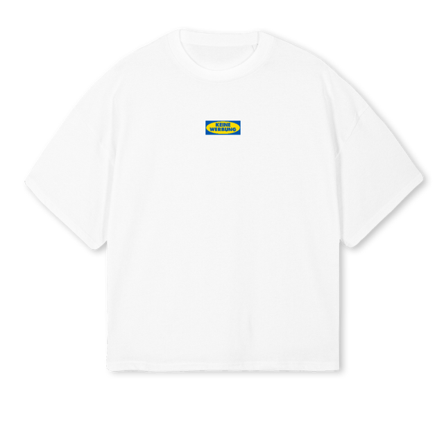 KLAPPTNIX White Oversized Boxy Tee.