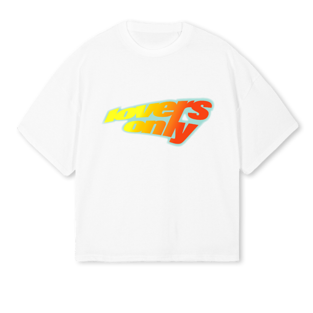 CARRERA LO White Oversized Boxy Tee.
