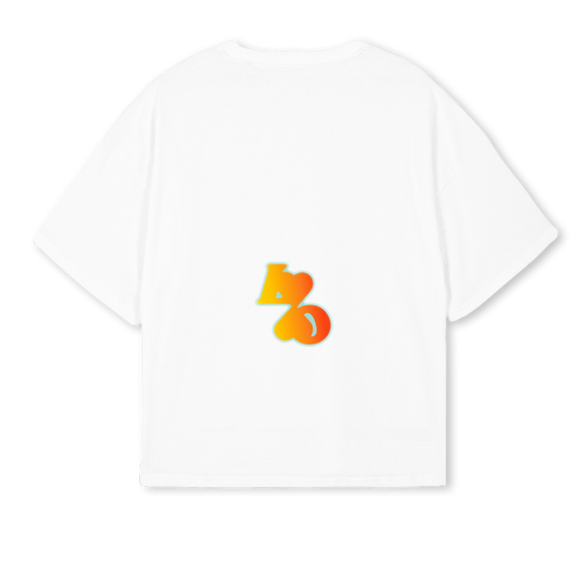 CARRERA LO White Oversized Boxy Tee.