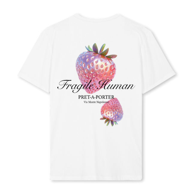 STRW White Regular Tee.