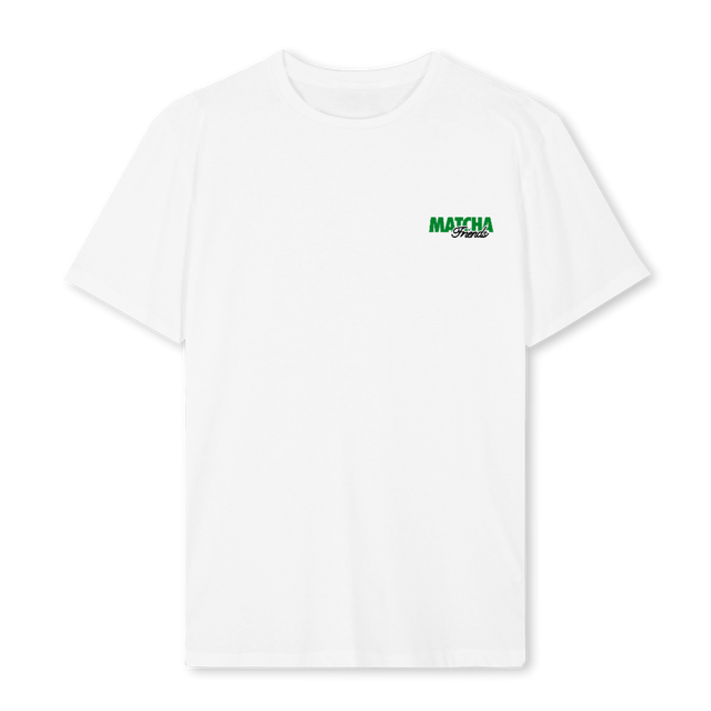 MATCHA White Regular Tee.