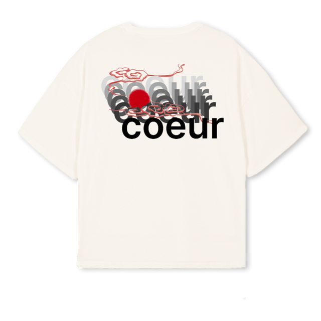 SOFTESCAPESHIRTUNO Vintage White Oversized Boxy Tee.