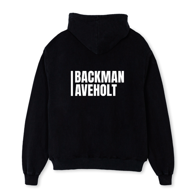 HOODIETEST Black Oversized Hoodie.