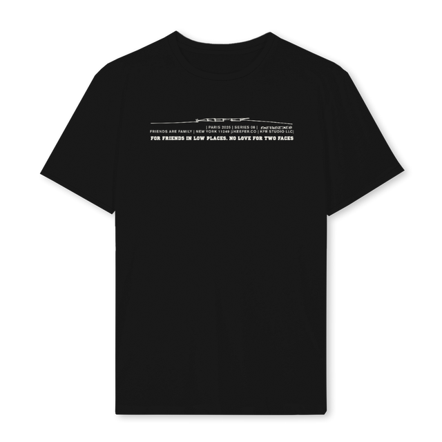SECURITE Black Regular Tee.
