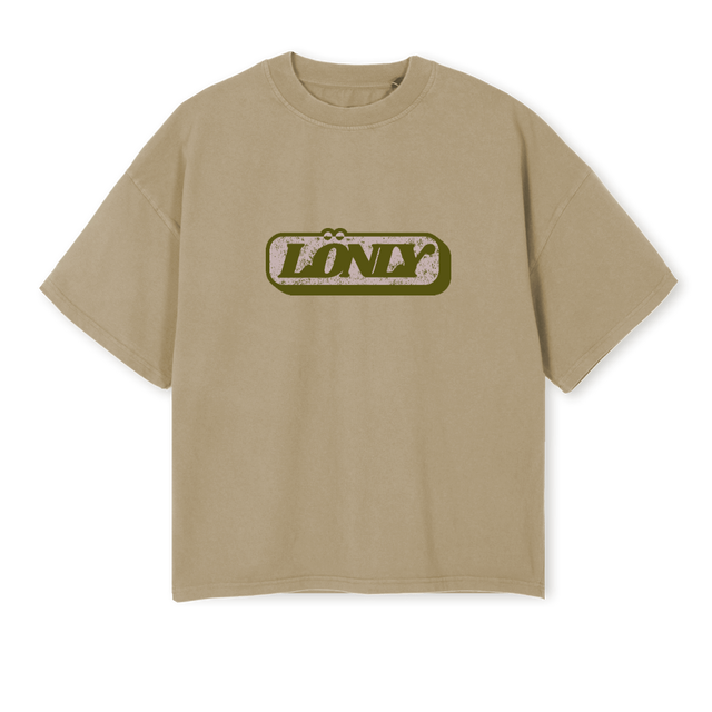 DUNEI Vintage Dune Oversized Boxy Tee.
