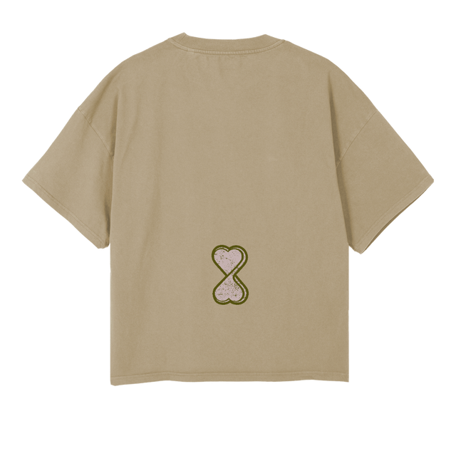 DUNEI Vintage Dune Oversized Boxy Tee.
