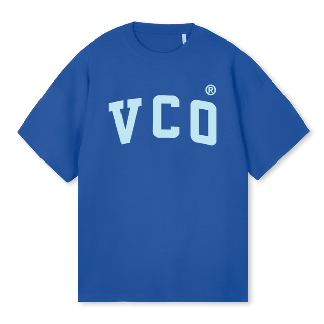 VCOLIGHTBLUE Cobalt Blue Oversized Tee.