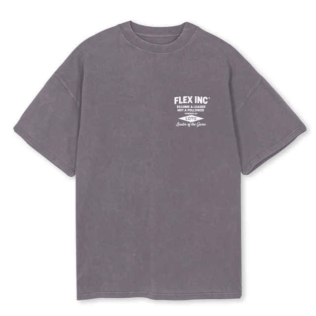 BALNAF Pigment Grey Oversized Tee.