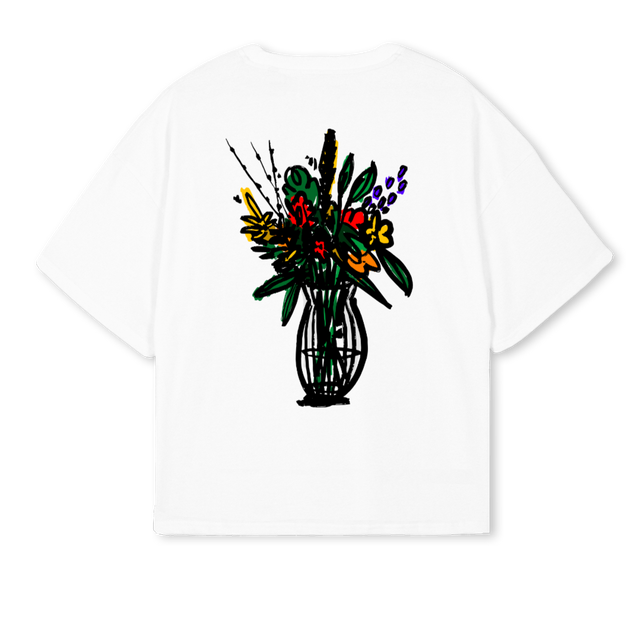 PIETER White Oversized Boxy Tee.