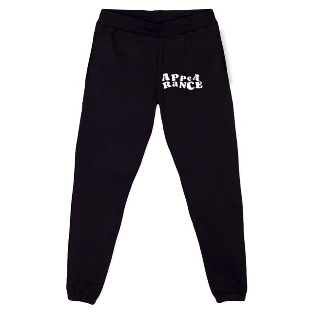 VLAG Black Relaxed Sweatpants.