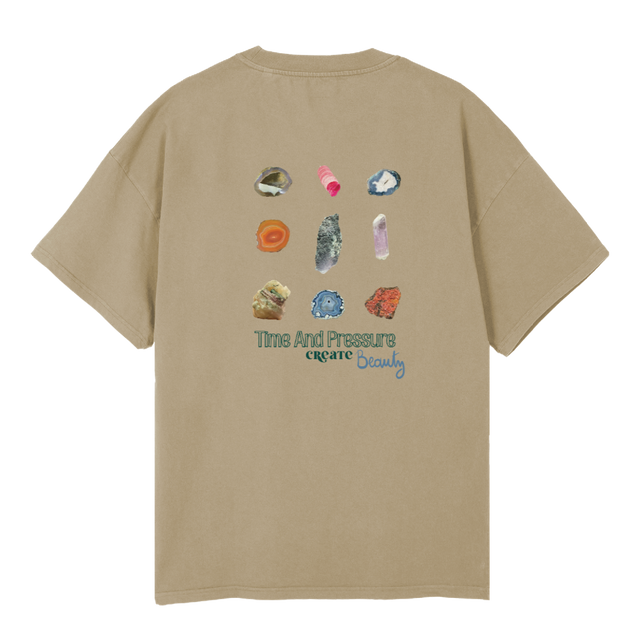 STONES Vintage Dune Oversized Tee.