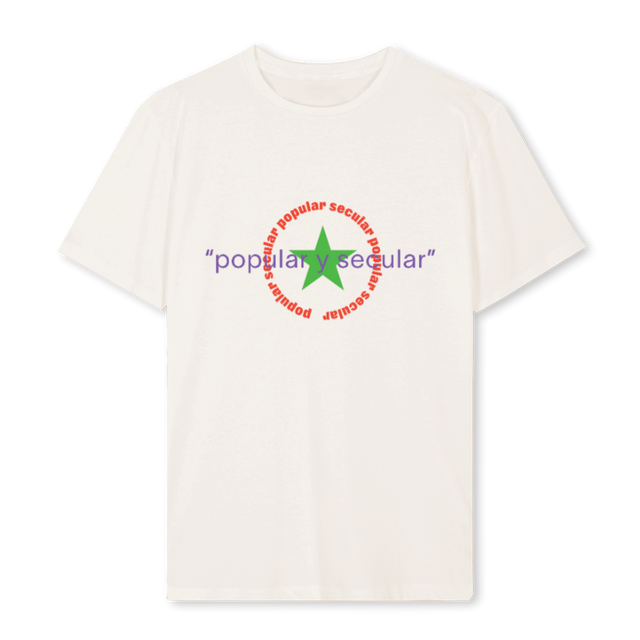POPANDVERTSHIRT Vintage White Regular Tee.