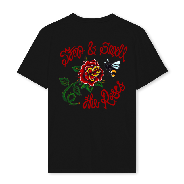 ROSEBEEBLK Black Regular Tee.