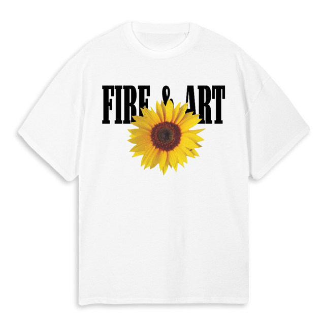 ONEEIGHTSIX White Oversized Tee.