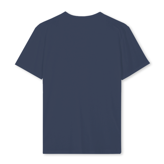 MESANOVIC Navy Blue Regular Tee.