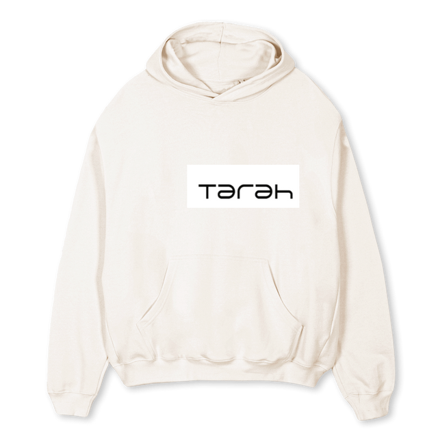 PAIGE PULLOVER Vintage White Oversized Hoodie.