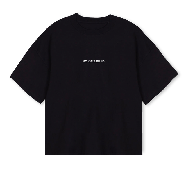 COREBLACKTSHIRT Black Oversized Boxy Tee.