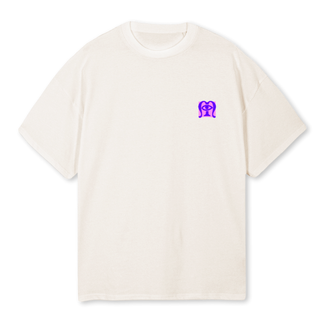 PHON Vintage White Oversized Tee.