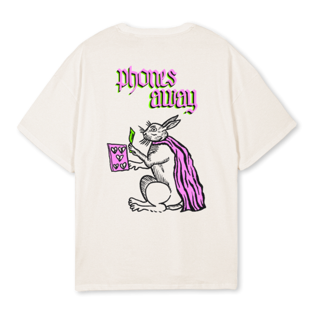 PHON Vintage White Oversized Tee.
