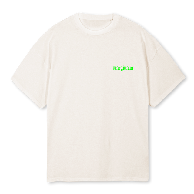 BOB Vintage White Oversized Tee.