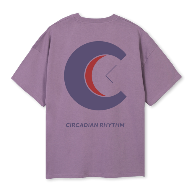 MLAJANFCLPU Purple Oversized Tee.