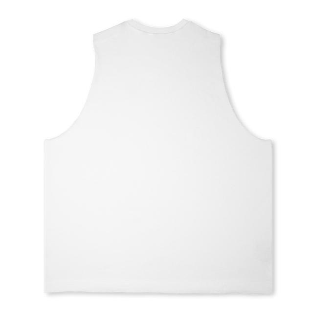 SUMEMERTEAL Bright white Oversized Vest.