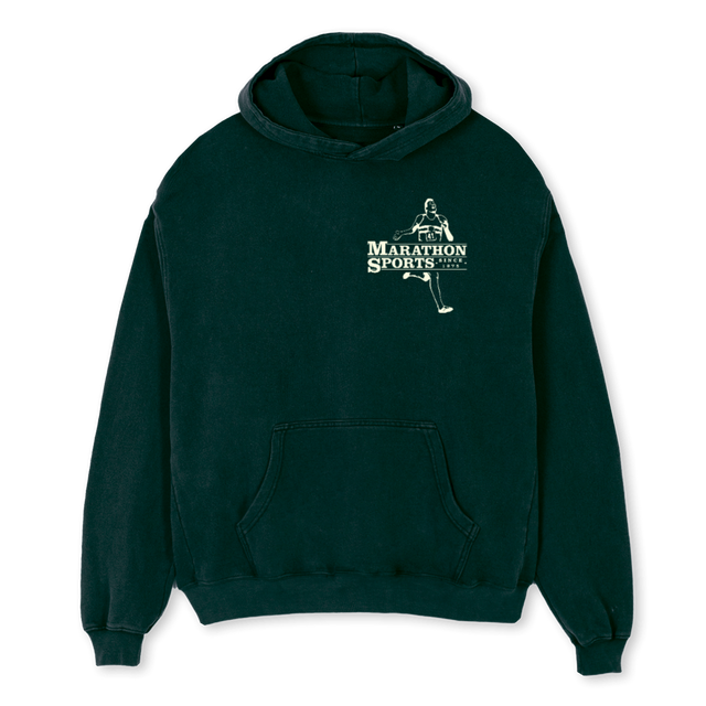 MARATHONSPORTSHOOD Wild Green Oversized Hoodie.