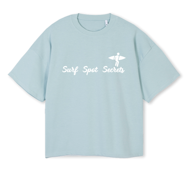 BLUESHIRT Cold Blue Oversized Boxy Tee.