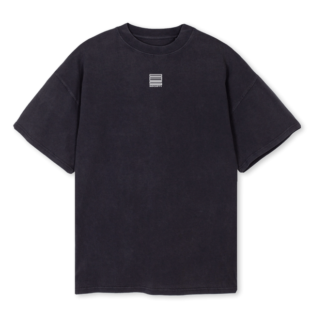 WHITEVINTAGE Vintage Black Oversized Tee.