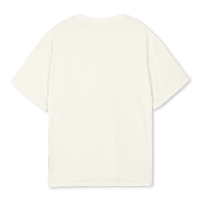 CREAMSH Cream Oversized Tee.
