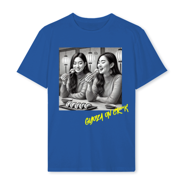 GYOZA Cobalt Blue Regular Tee.