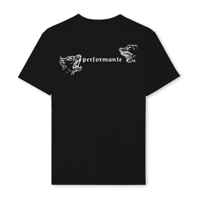 PERFORMANTEXSEVTE Black Regular Tee.