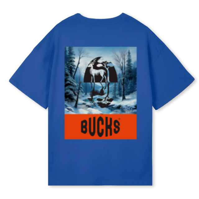 BCSLOU Cobalt Blue Oversized Tee.