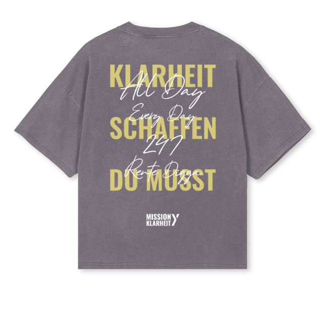 SUMMERTFPROVII Pigment Grey Oversized Boxy Tee.