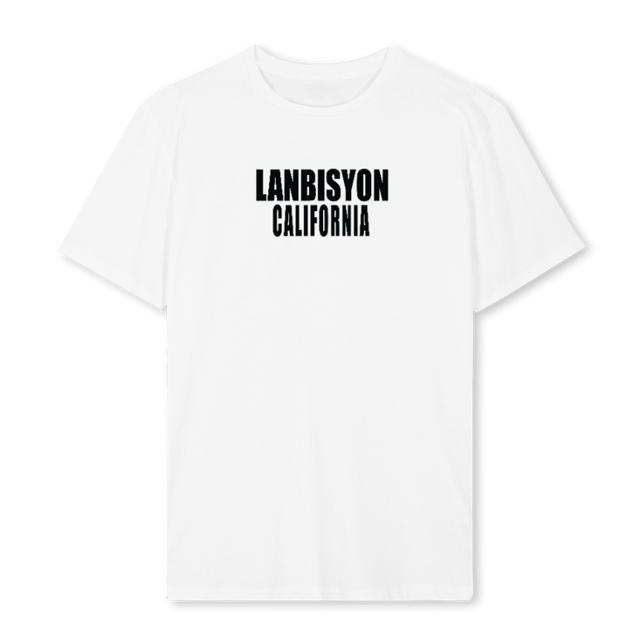 LANBISYONCALI White Regular Tee.