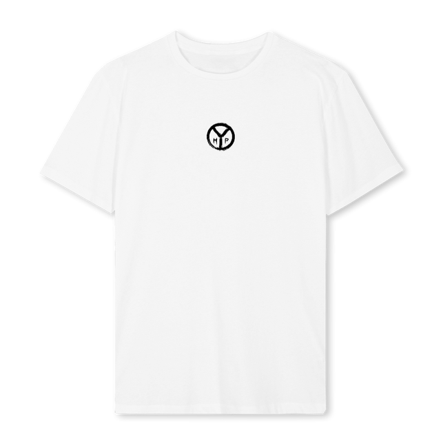 FRONT LOG White Regular Tee.