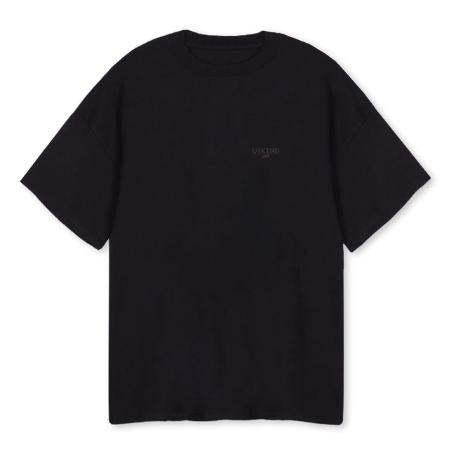 GRIT Black Oversized Tee.