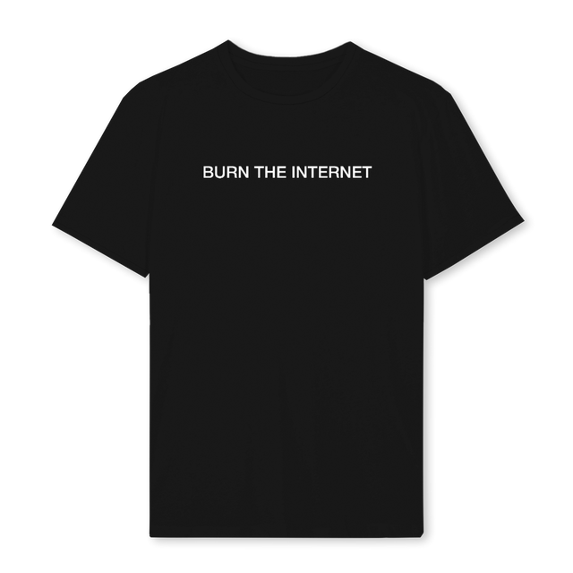 BTIHELVETICA Black Regular Tee.