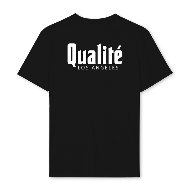 REGULAR Black Regular Tee.