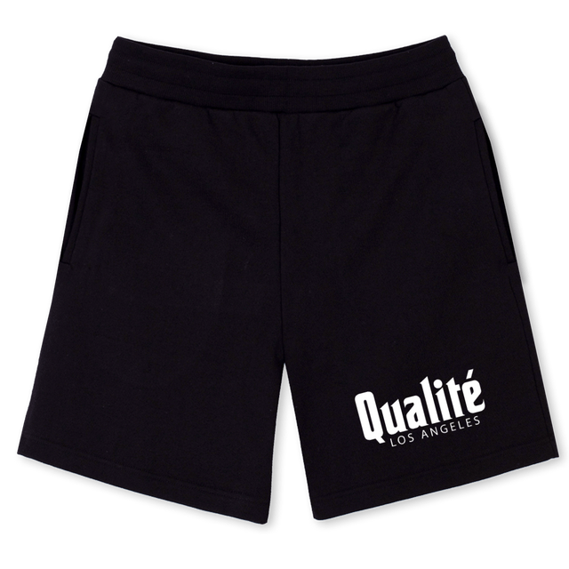 PHILY SHORE Black Relaxed Sweatshorts.