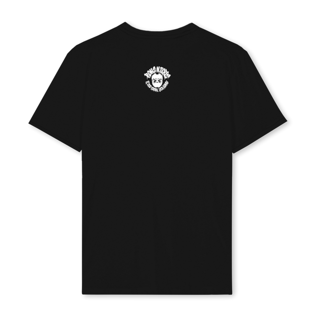 FIRSTTEE Black Regular Tee.