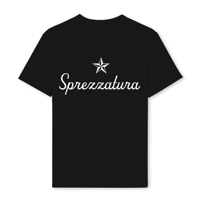 SPEZZFRONT Black Regular Tee.