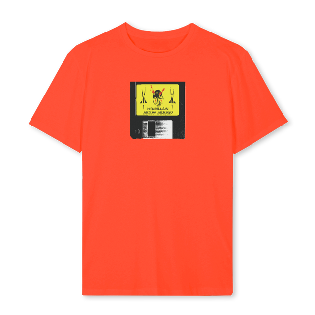 GO DIGITAL Hot Orange Regular Tee.
