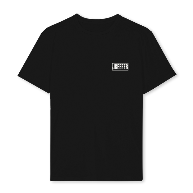 JUDDJKEEFER Black Regular Tee.