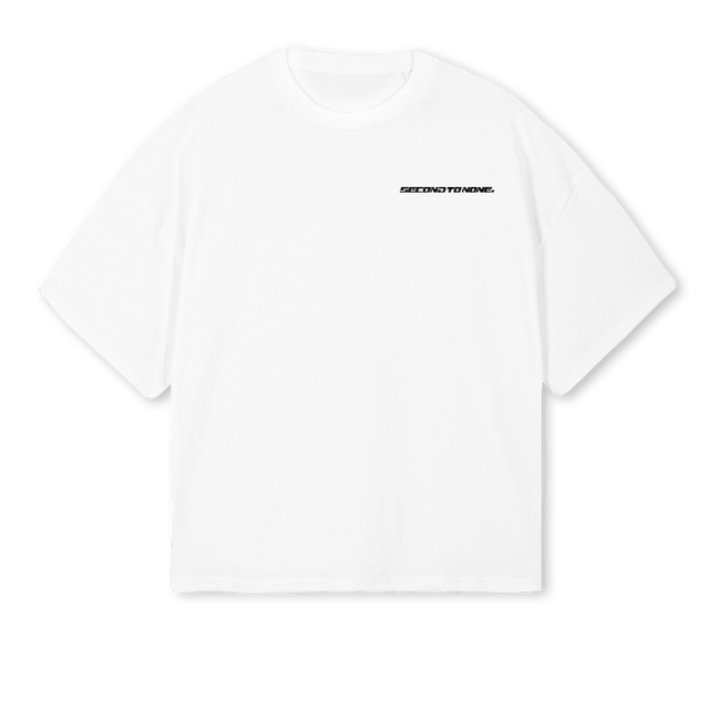 STNBOXTEEWHT White Oversized Boxy Tee.