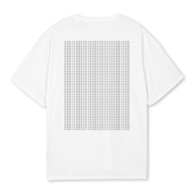 MQNMQ White Oversized Tee.
